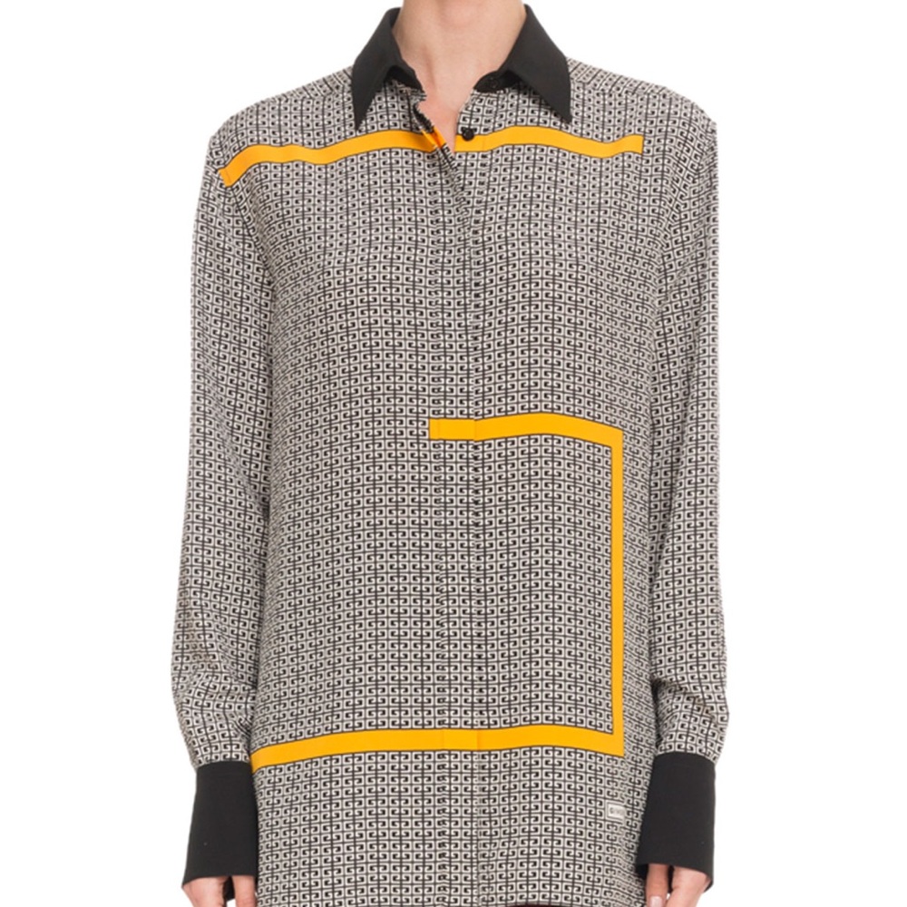Givenchy 4G Long Sleeve Blouse